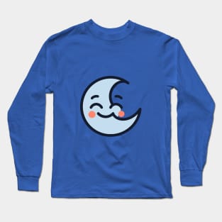 Happy Moon Long Sleeve T-Shirt